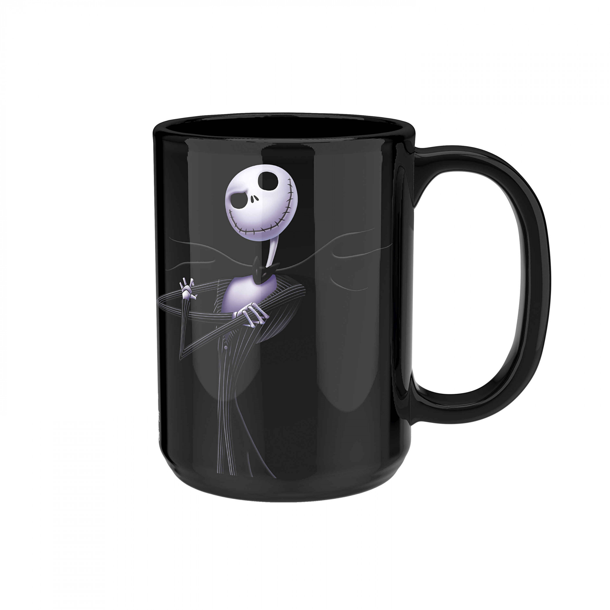 Nightmare Before Christmas Checkerboard 15oz Heat Change Mug